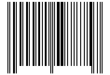 Number 11597875 Barcode
