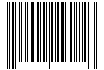 Number 116074 Barcode