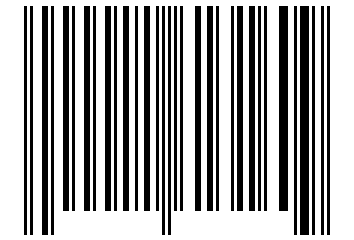 Number 11613160 Barcode