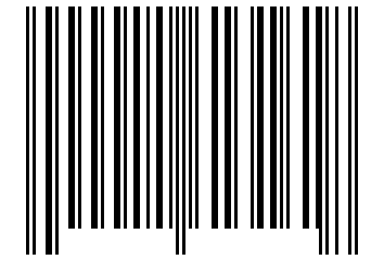 Number 11613161 Barcode