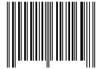 Number 11617169 Barcode