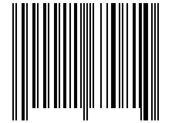 Number 11670810 Barcode