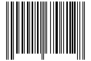 Number 11670812 Barcode