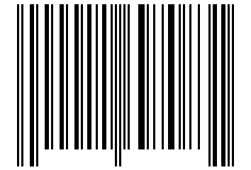 Number 11697083 Barcode