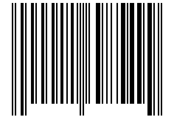 Number 11698549 Barcode