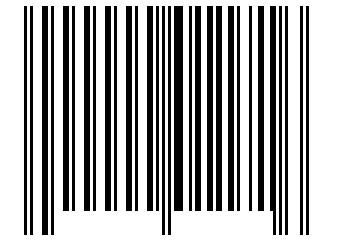 Number 11716 Barcode