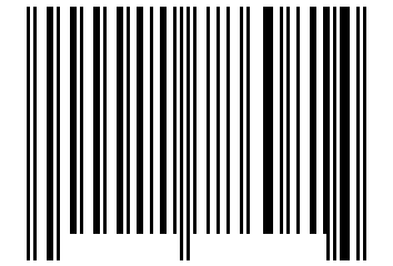 Number 11786081 Barcode
