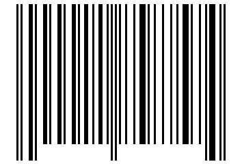Number 11858757 Barcode