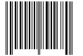 Number 11891680 Barcode