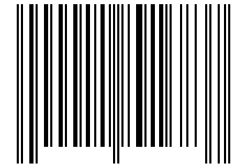 Number 11891683 Barcode