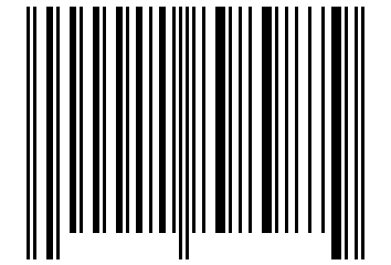 Number 11898987 Barcode