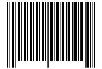 Number 1190 Barcode