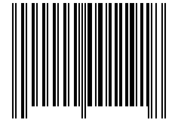 Number 1191 Barcode