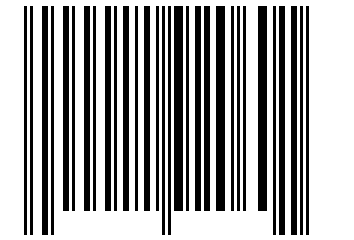 Number 11920601 Barcode