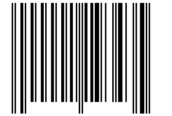 Number 1193435 Barcode