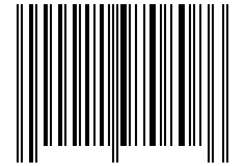 Number 11970808 Barcode