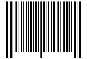 Number 11970812 Barcode