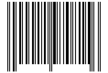 Number 11970815 Barcode
