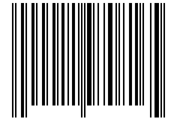 Number 11970816 Barcode