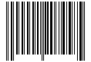 Number 1207458 Barcode