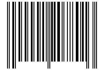 Number 1207801 Barcode