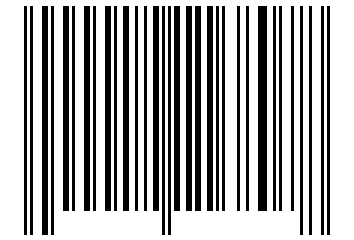 Number 12116807 Barcode