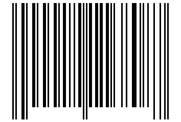 Number 12116808 Barcode