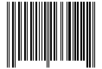 Number 12133022 Barcode