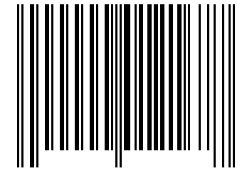 Number 12167 Barcode