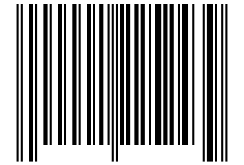 Number 1225243 Barcode