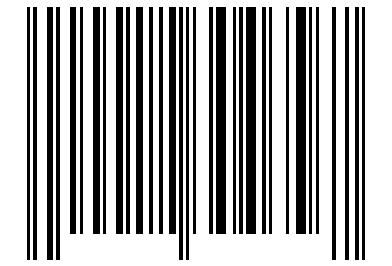 Number 12304656 Barcode