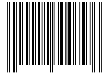 Number 12304657 Barcode