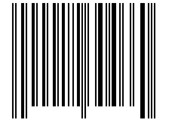 Number 12304660 Barcode