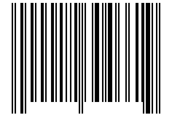 Number 12304661 Barcode