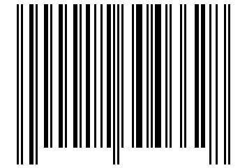 Number 12304662 Barcode