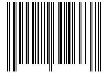 Number 12304663 Barcode