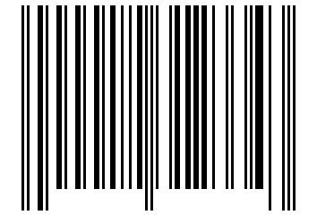 Number 12312334 Barcode