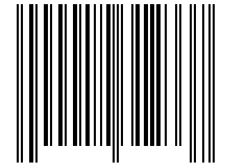Number 12312337 Barcode