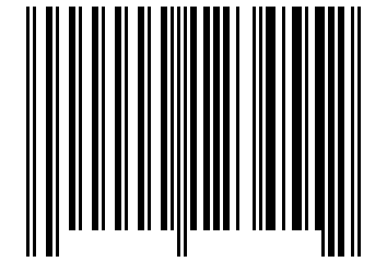 Number 123455 Barcode