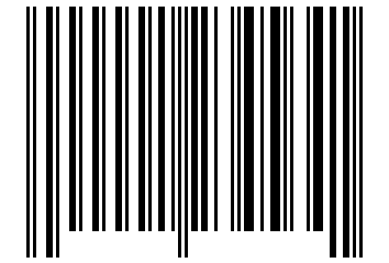 Number 1234564 Barcode