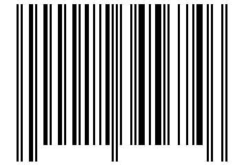 Number 12345674 Barcode