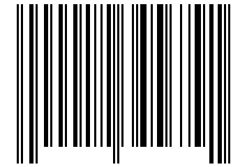 Number 12345679 Barcode