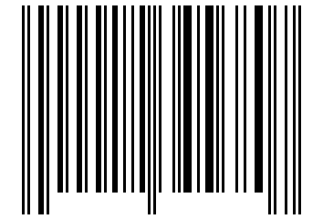 Number 12345680 Barcode