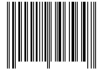 Number 12346564 Barcode