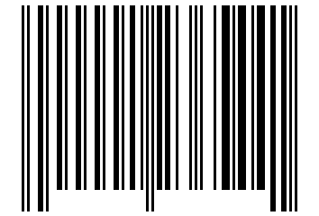 Number 1236544 Barcode