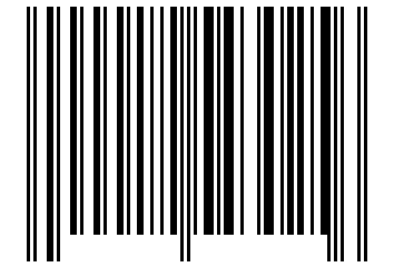 Number 12543025 Barcode