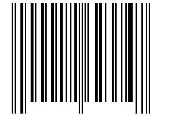 Number 12623747 Barcode
