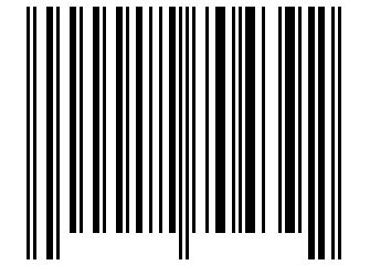 Number 12704392 Barcode
