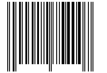 Number 12754007 Barcode