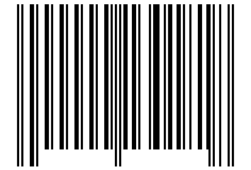 Number 130181 Barcode